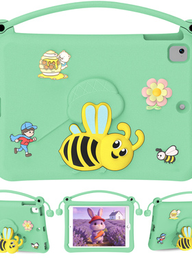 适用苹果iPad 9.7英寸保护套EVA防摔mini6/7平板10.2全包边A16第十10/11/9代Air4/5软壳Pro手提8支架1卡通2/3