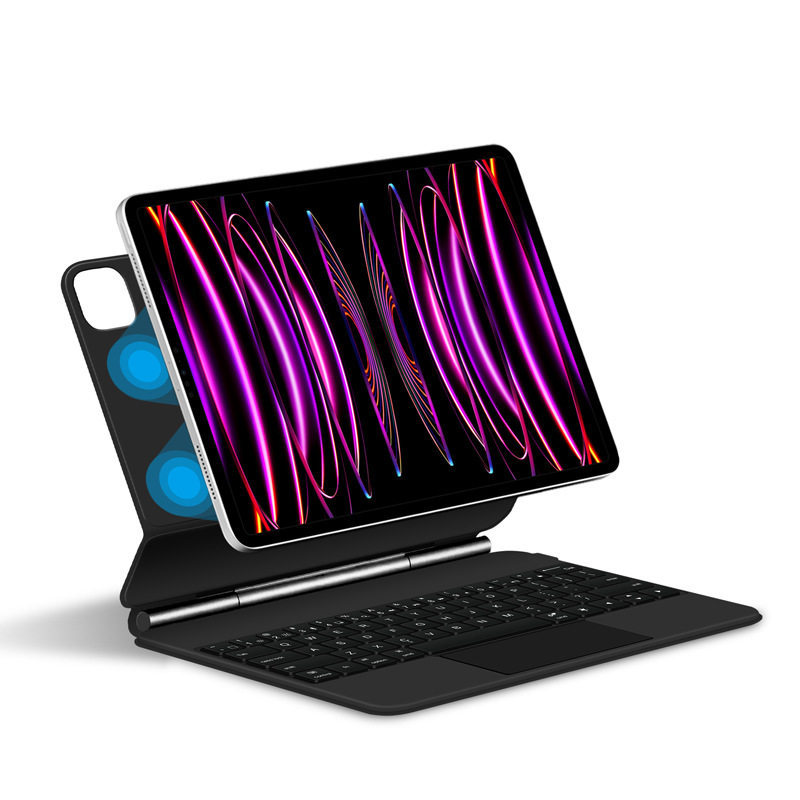 适用ipad妙控键盘2025新款pro11/13苹果air6保护套壳12.9寸平板4/5电脑10代磁吸蓝牙智能鼠标套装秒触控一体