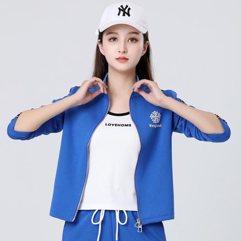 特价杨丽萍广场舞服装新款运动休闲套装时尚跳舞开衫演出服直筒长