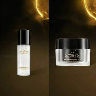 amilera安觅理玻尿酸精华水时光水面霜超能提拉赋活霜官方正品
