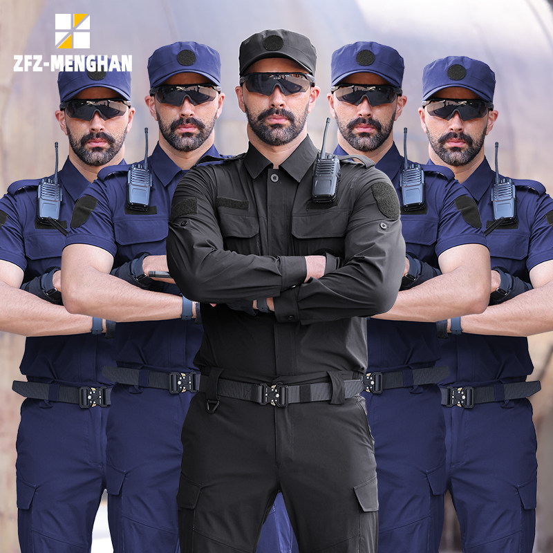 猛汉经典夏季速干作训服套装教官服长袖半袖轻薄训练服速干耐磨