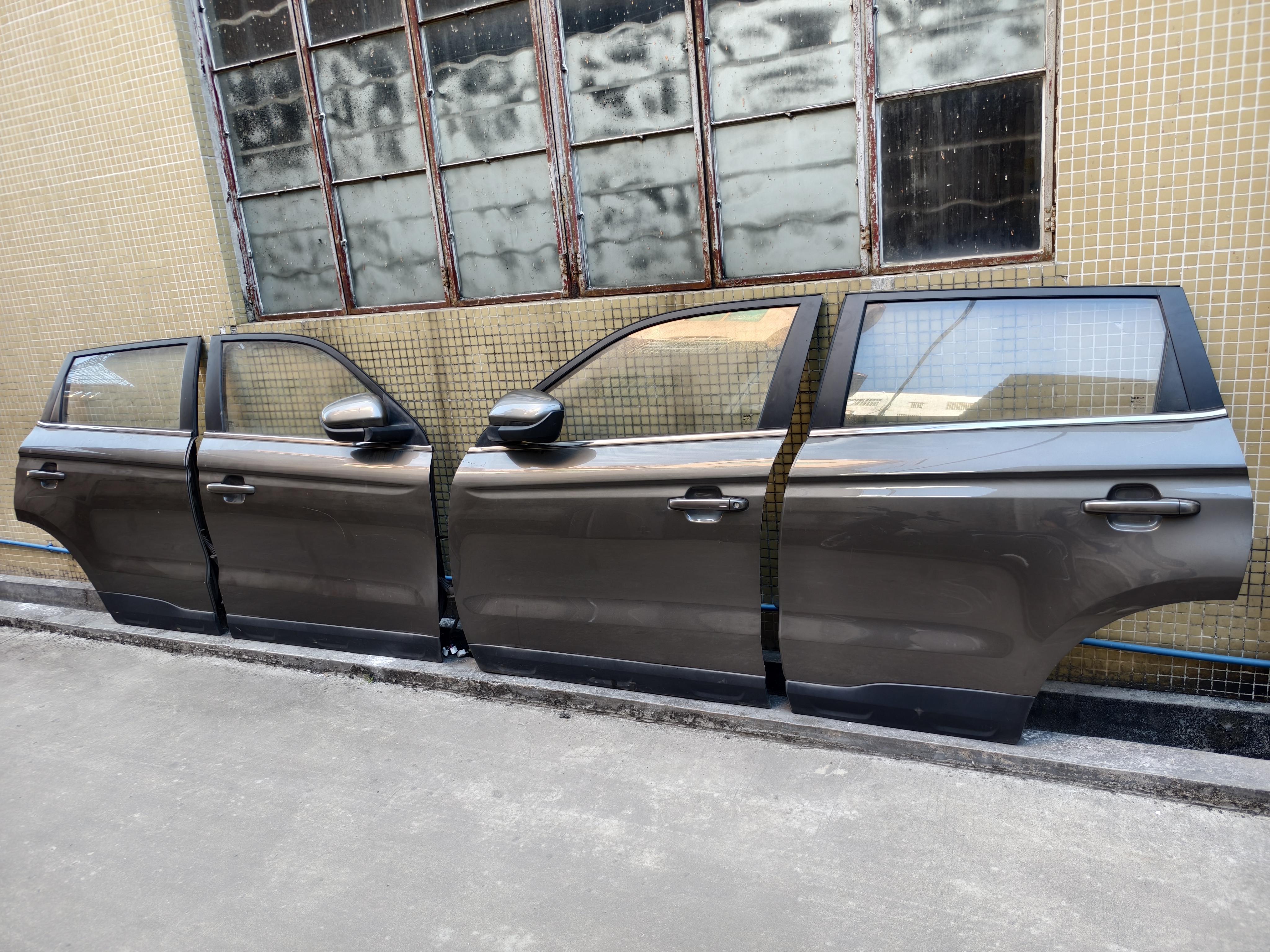 20款吉利博越左前门左后门右前门右后门总成二手原装拆车