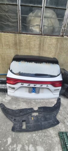 21款哈弗M6PLUS尾门后保险杠一套总成二手原装拆车件