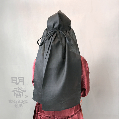 明制汉服明裔幅巾首服