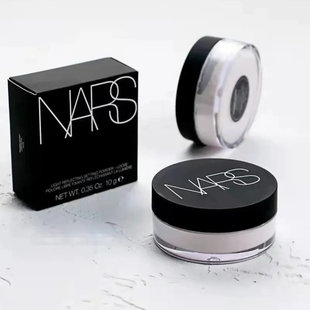 nars娜斯蜜粉散粉小样定妆控油持久哑光纳斯流光大白饼试色试用装