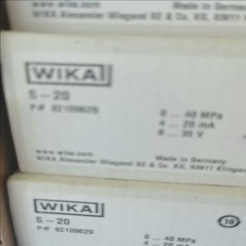 议价WOKAI S-20压力感测器（安清设备）