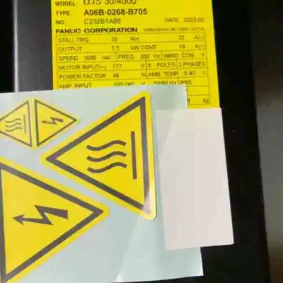 议价A06B-0268-B705 FANUC伺服马达 5.5kW 3000转 三相维修