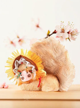 【正版】GULULU菇噜噜一鹿生花系列毛绒盲盒可爱治愈精美礼物周边