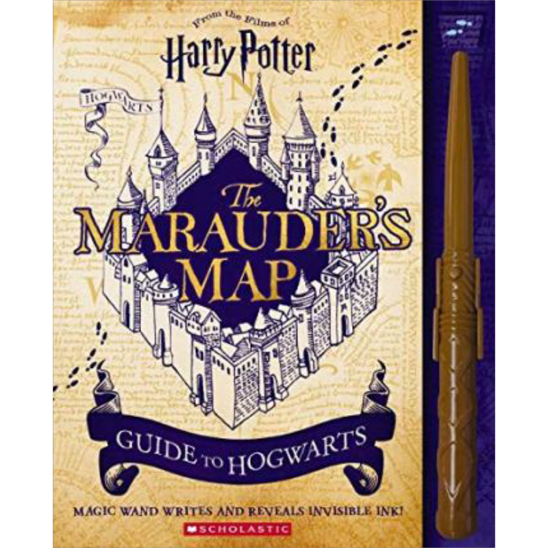 哈利波特 霍格华滋活点地图指南 Harry Potter Marauders Map Guide to Hogwarts 英文原版 Jenna Ballard 又日新