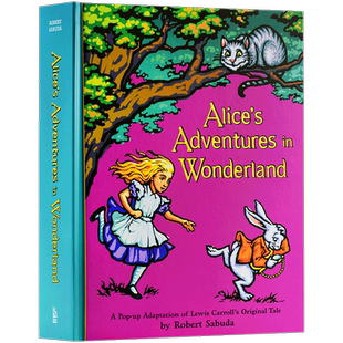 爱丽丝梦游仙境立体书 爱丽丝漫游奇境记 立体书英文原版英语书 Alic's Adventres in Wonderland 儿童节礼物 又日新