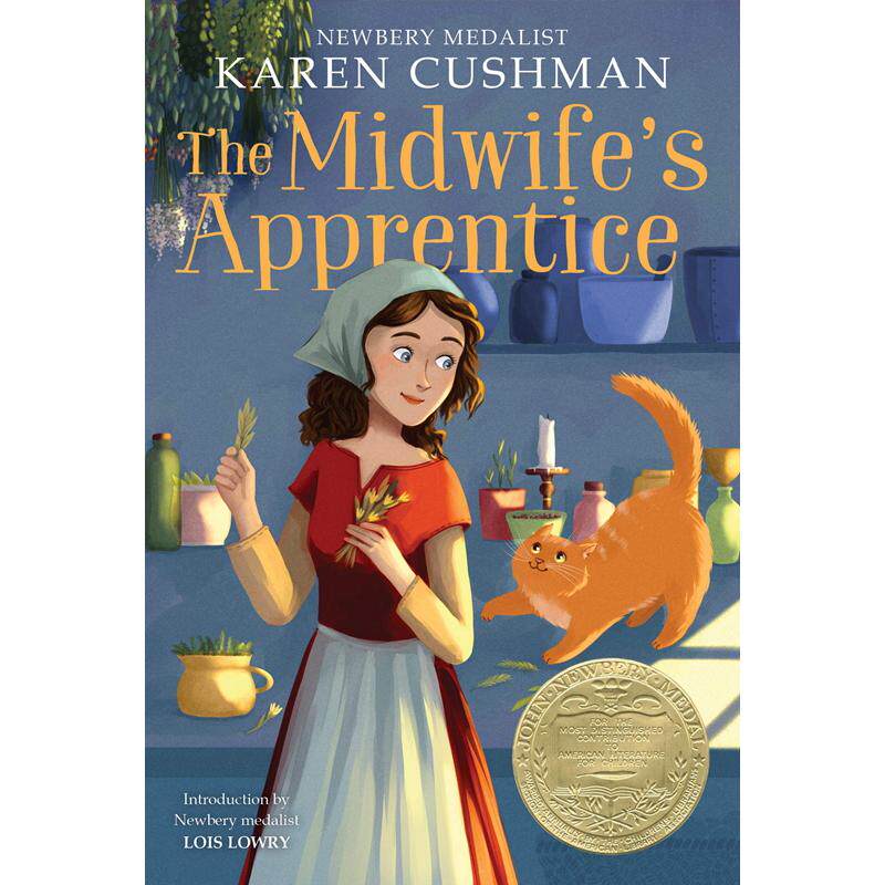 纽伯瑞金奖 孤女流浪记 英文原版The Midwife's Apprentice儿童文学 6-12岁