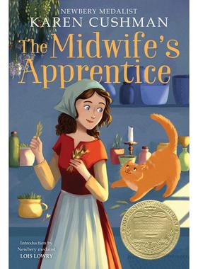 纽伯瑞金奖 孤女流浪记 英文原版The Midwife's Apprentice儿童文学 6-12岁