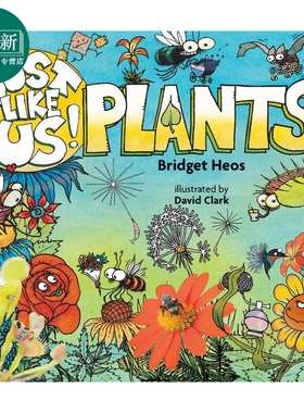 植物的世界 Just Like Us! Plants 英文原版 儿童科普绘本 植物知识百科图画书 有趣真实的科学读本 童书儿童读物 又日新