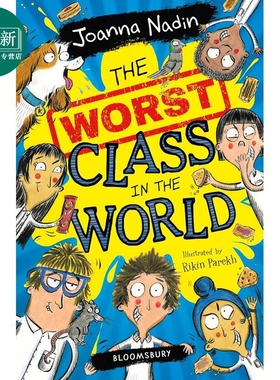 预售 爆笑连连的班级1 The Worst Class in the World 英文原版进口 爆笑青少年小说 插图章节故事书 儿童文学 7岁以上 又日新