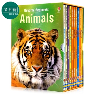 Animals Box Usborne Beginners 10本盒装 Set 预售 books英文原版 动物 尤斯伯恩初学者系列 精装 儿童科普绘本读物 又日新