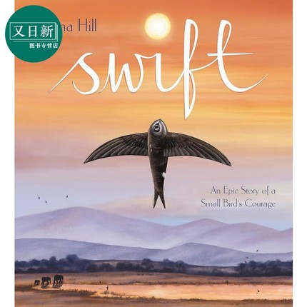 雨燕的旅程 Swift An Epic Story of a Small Birds Courage 英文原版 儿童动物故事书 科普绘本 进口童书5-7岁 又日新