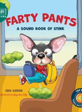 Farty Pants: The Sound Book of Stink 屁屁裤 臭味的有声书 英文原版 进口图书 亲子趣味科普绘本 人体知识儿童读物 6-12岁