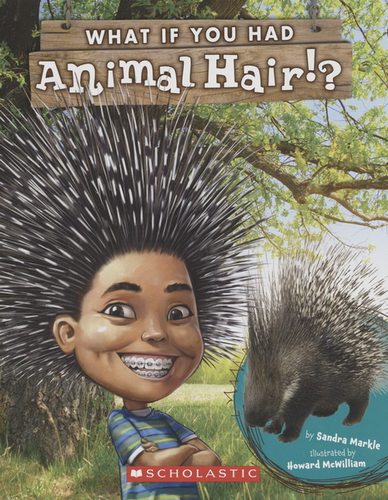 学乐 如果你有动物的毛发 What If You Had Animal Hair? 英文原版 桑德拉马克尔 SandraMarkle Scholastic