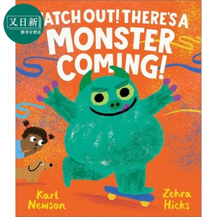 小心 怪物来啦 Watch Out Theres a Monster Coming 英文原版 儿童绘本 图画故事书 亲子读物 进口低幼童书 3岁+ 又日新