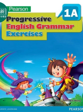 培生渐进式英语语法练习 一年级上册 香港小学补充练习（英文科）PEARSON PROG ENG GRAM EX 1A 英文原版小学教辅 又日新