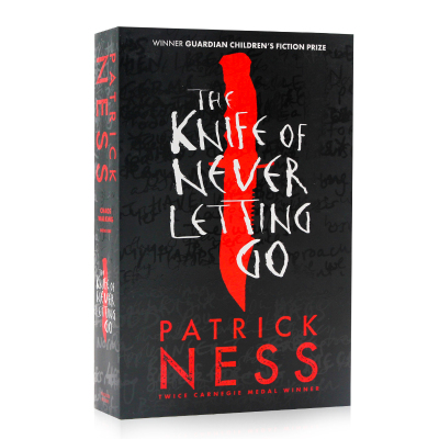 英文原版 混沌漫步1 闹与静 The Knife of Never Letting Go 小蜘蛛 荷兰弟主演电影原著 怪物来敲门作者Patrick Ness 科幻小