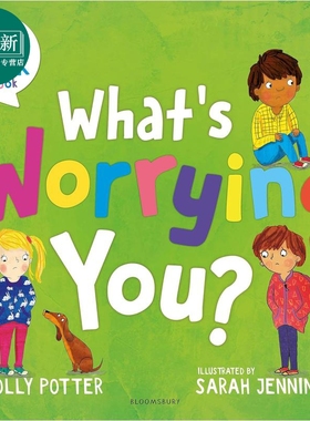 A Lets Talk:Whats Worrying You 多样的生活 你在烦恼什么呢 英文原版进口图书 儿童绘本 情绪管理图画书 又日新
