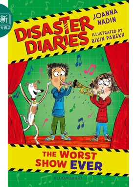出错日记 糟糕的节目 Disaster Diaries The Worst Show Ever 英文原版 儿童文学小说 爆笑故事 进口童书 又日新