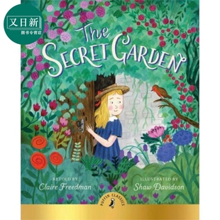企鹅文学绘本启蒙：秘密花园 英文原版 Claire Secret Freedman 儿童绘本 Garden 4岁到6岁 The 进口原版