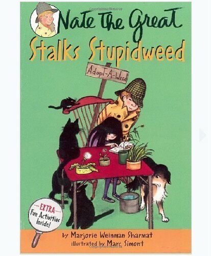 Nate the Great Stalks Stupidweed 小侦探内特23 桥梁章节书 7~12岁 英文原版 进口图书 儿童小初文学故事书 又日新