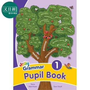 Letters 学生用书 英语版 英式 快乐语法 Grammar Precursive 英文原版 手写体字母 Book Pupil 又日新 进口 Jolly