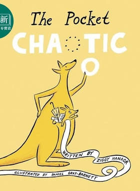袋鼠妈妈的神奇口袋 The Pocket Chaotic 英文原版 儿童绘本 动物故事图画书 精装亲子绘本 进口英文童书 3-6岁 又日新