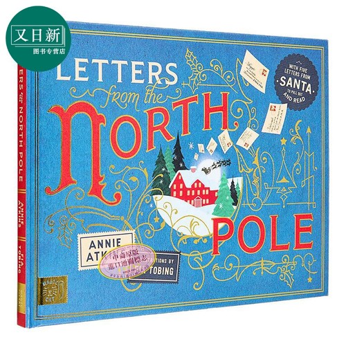 来自北极的信英文原版绘本