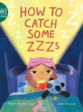 如何入眠 How to Catch Some Zzzs 英文原版 儿童绘本故事图画书 亲子读物 温馨有趣得睡前故事 进口童书 精装 又日新