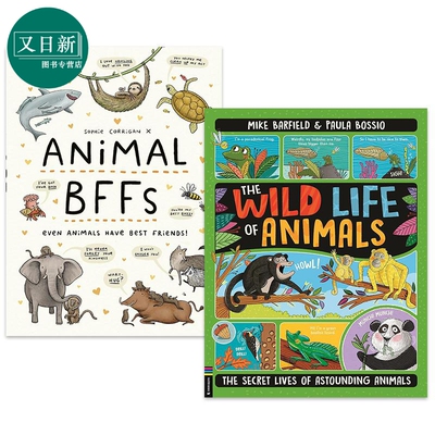 动物大百科英文原版儿童绘本套装