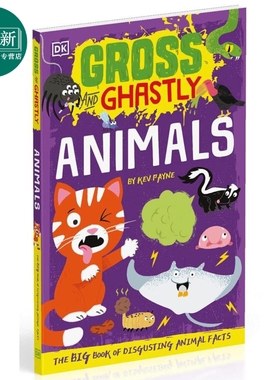 Gross and Ghastly Animals DK探索旅程 动物 英文原版 进口图书 儿童科普绘本 动物百科知识 又日新