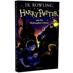 哈利波特与魔法石英文原版Harry Potter and the Philosopher's Stone 经典英语小说书 畅销电影 jk罗琳20周年纪念版 全集原?