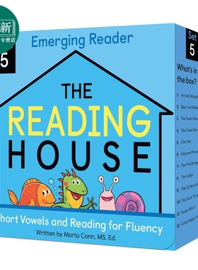 The Reading House Set 5 Sh Vow & Read Fluency 阅读小房子5级 英文原版 儿童绘本 分级阅读 Marla Conn 4-8岁 又日新