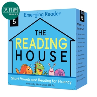 Marla Reading 分级阅读 Read 阅读小房子5级 儿童绘本 Vow 又日新 8岁 Set House 英文原版 Conn Fluency The