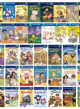 Step into Reading Step 2 兰登阅读进阶2阶段读本合集A 分级阅读 英文原版 进口图书 儿童绘本 故事图画书 又日新