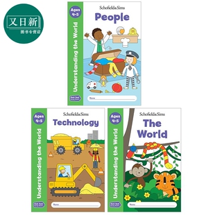 英国S&S教辅 Get Set Understanding the World 幼小衔接了解世界3册 英文原版 进口图书 学龄前启蒙练习 3岁及以上  又日新