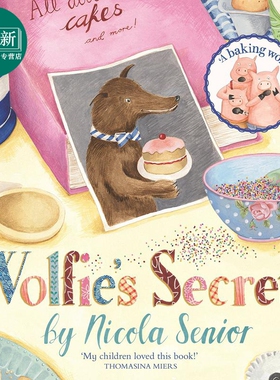 Nicola Senior Wolfie’s Secret 狼群的秘密 英文原版 进口图书 儿童故事绘本图画书 趣味改编童话故事 0-5岁