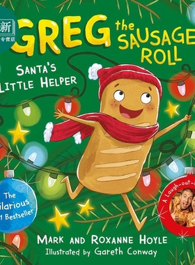 Greg the Sausage Roll: Santas Little Helper 香肠卷格雷格：圣诞的帮手 英文原版进口图书 儿童绘本图画书童书 又日新