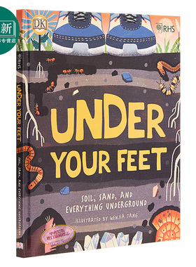 Under Your Feet DK你脚下的秘密 儿童亲子自然知识科普绘本 精装 英文原版 7-9岁