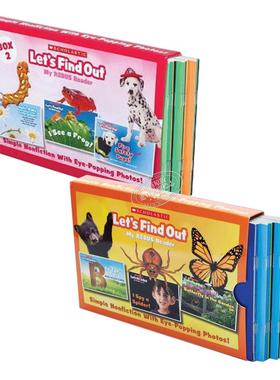 学乐科学指南全集2盒共48册 英文原版Lets Find Out My Rebus Readers儿童科普绘本 小学课外阅读 又日新