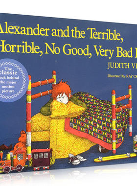 [英文原版]Alexander and the Terrible, Horrible, No Good, Very bad day亚历山大倒霉透了的一天