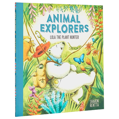 Sharon Rentta：植物探索家 Animal Explorers 精品绘本 儿童绘本故事书 性格培养追寻自己的梦想 英文原版3-6岁