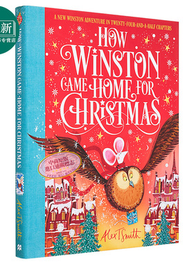 Alex T. Smith How Winston Came Home for Christmas 大耳鼠温斯顿的圣诞归家路 英文原版 亲子儿童绘本 9-12岁