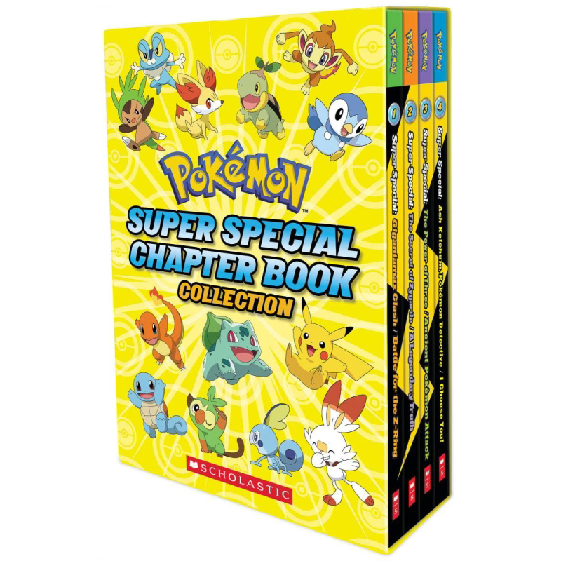 预售 Pokemon Super Special Box Set 宝可梦故事合集 英文原版 卡通动画儿童绘本 故事图画书 精品绘本 神奇宝贝精灵 又日新