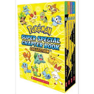 Pokemon Super Special Box Set 宝可梦故事合集 英文原版 卡通动画儿童绘本 故事图画书 精品绘本 神奇宝贝精灵 又日新