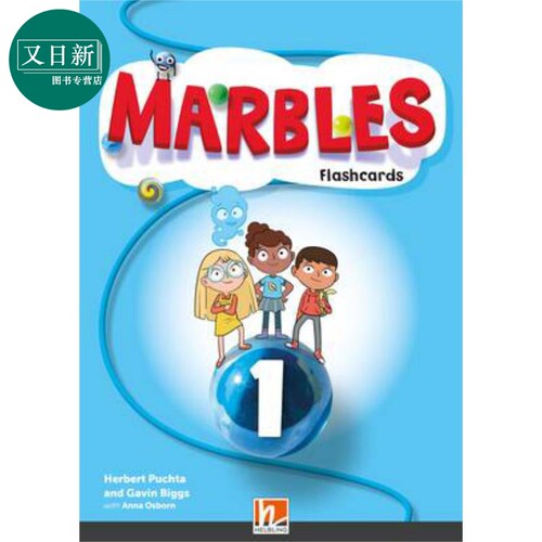 黑布林少儿英语课程 1级别 闪卡 Marbles 1 - F cards 英文原版 进口图书 英语学习教辅参考工具书 学习卡片 又日新